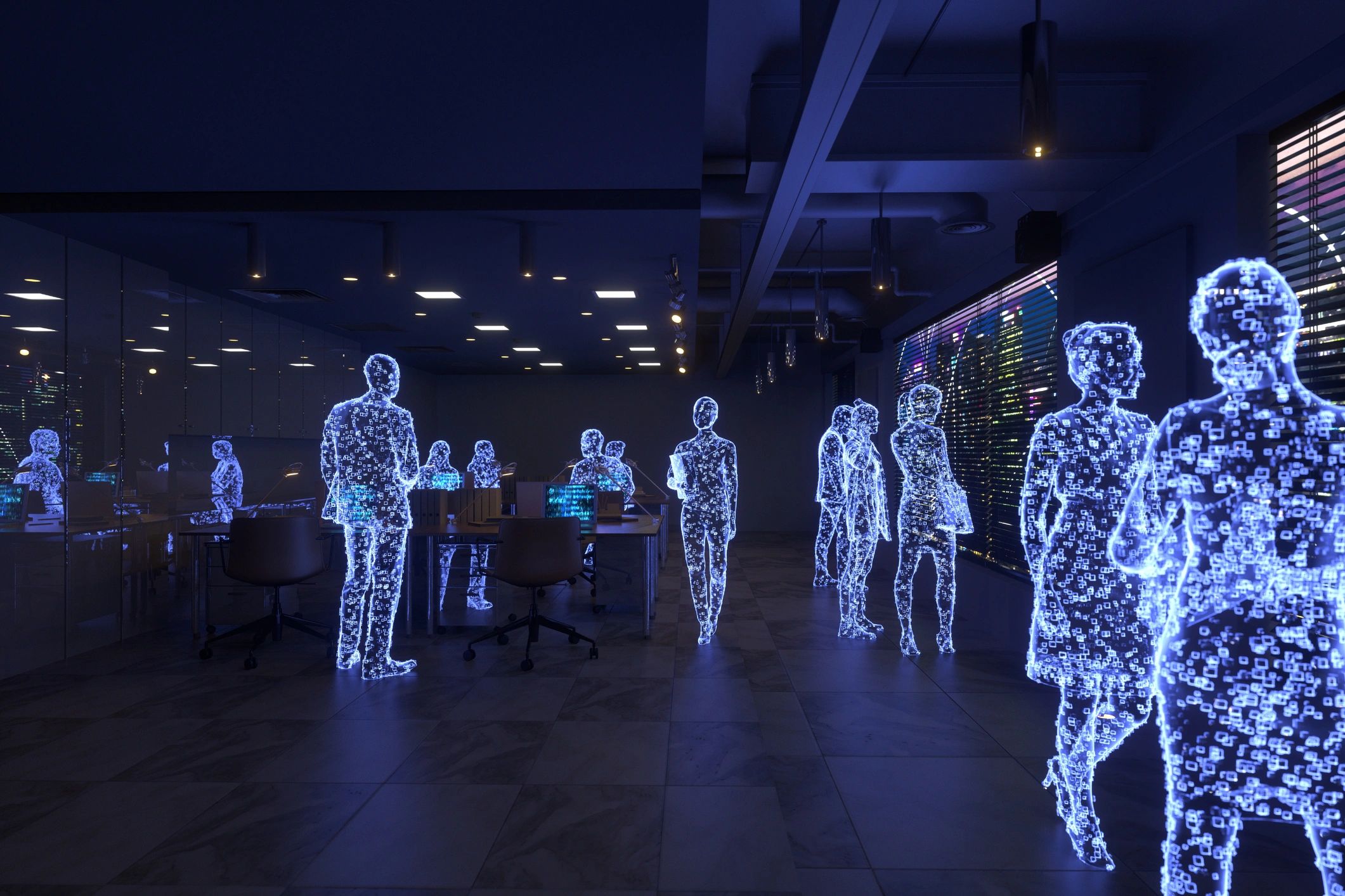 cyber-noir roadmap, digital business journey, high-tech blueprint, AI automation, futuristic business, cyberpunk entrepreneurs, business timeline