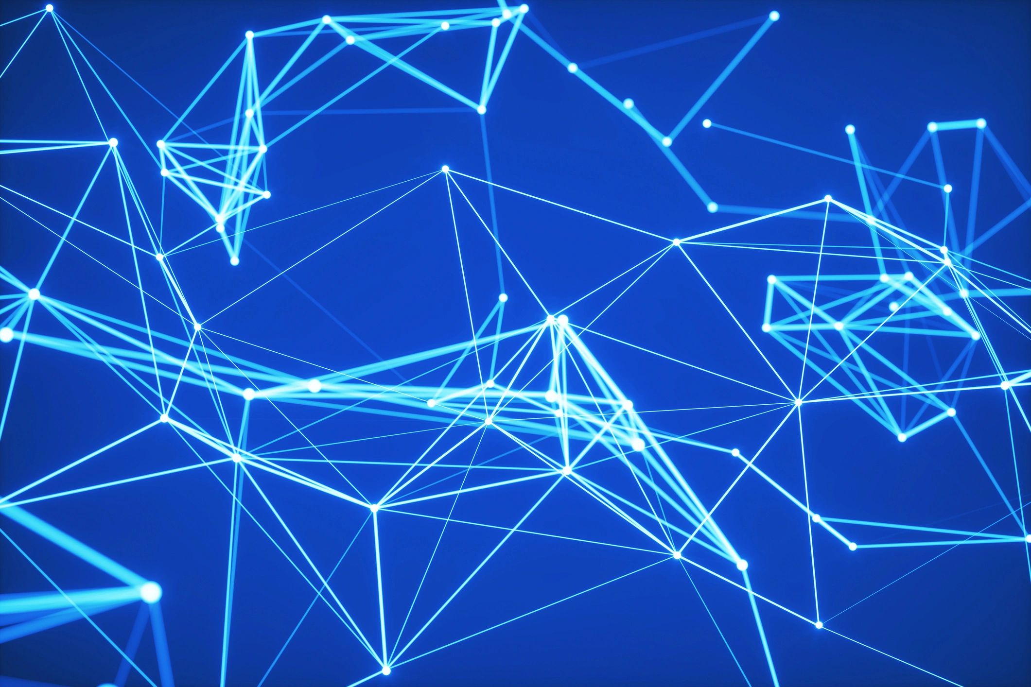 dark cyber-noir parallax grid, neon cyan, quantum computing, blueprint schematic, industrial tech background