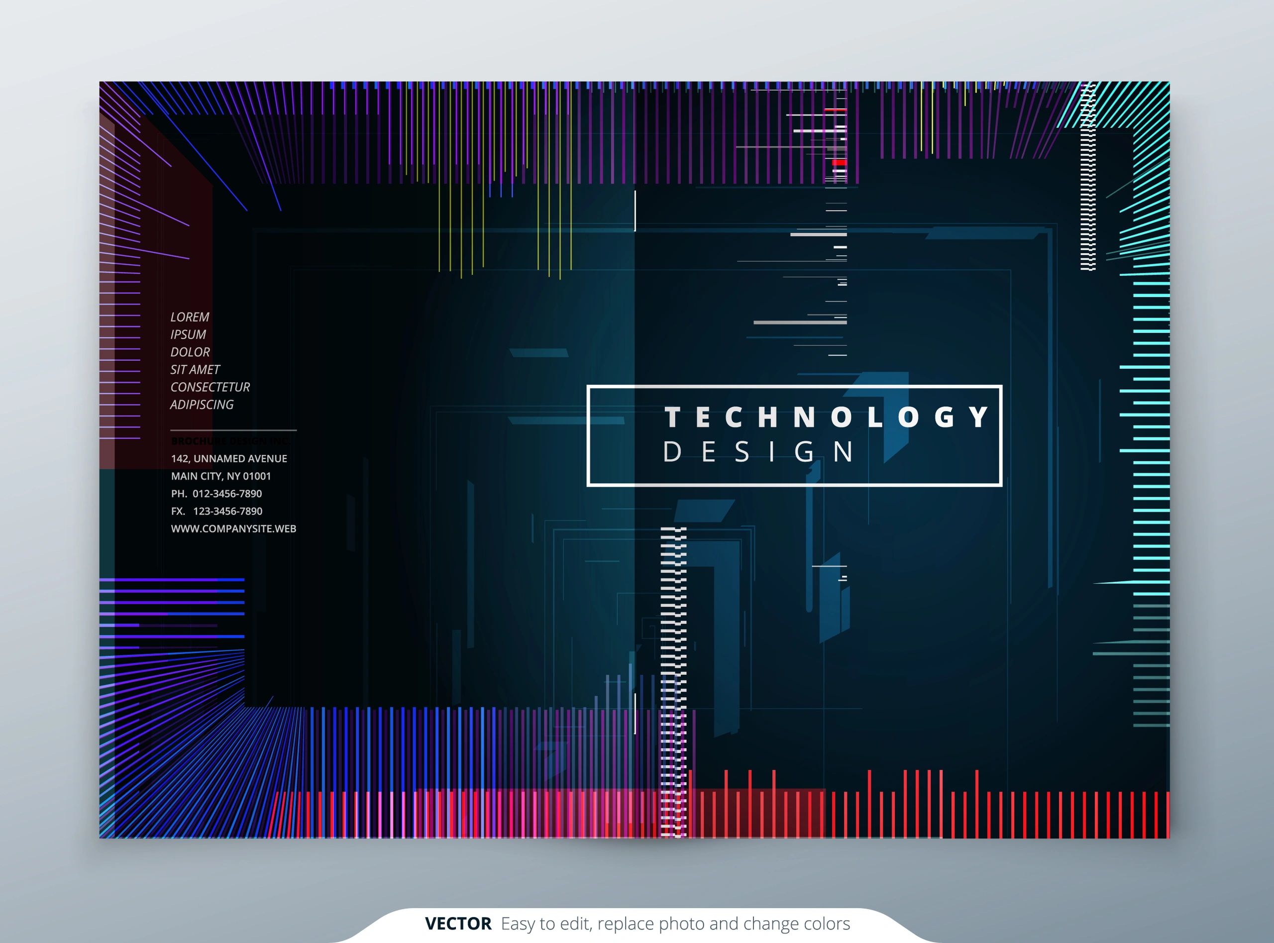 cyber-noir high-tech blueprint digital e-book cover AI business